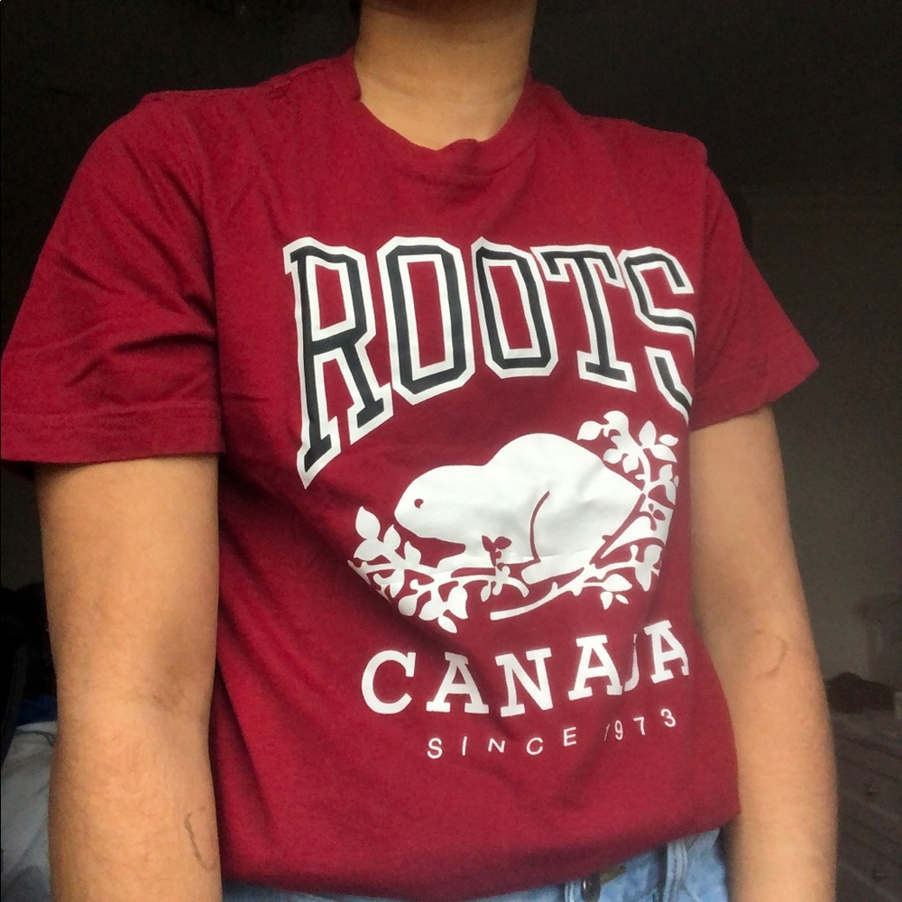 roots graphic t-shirt